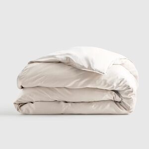 NWOT QUINCE Bamboo Duvet Cover King/Cal King Sand 4913